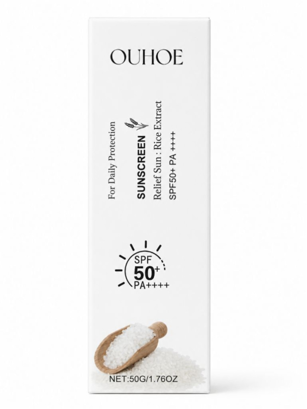 Women's OUHOE Suncare Sunscreen One Size White